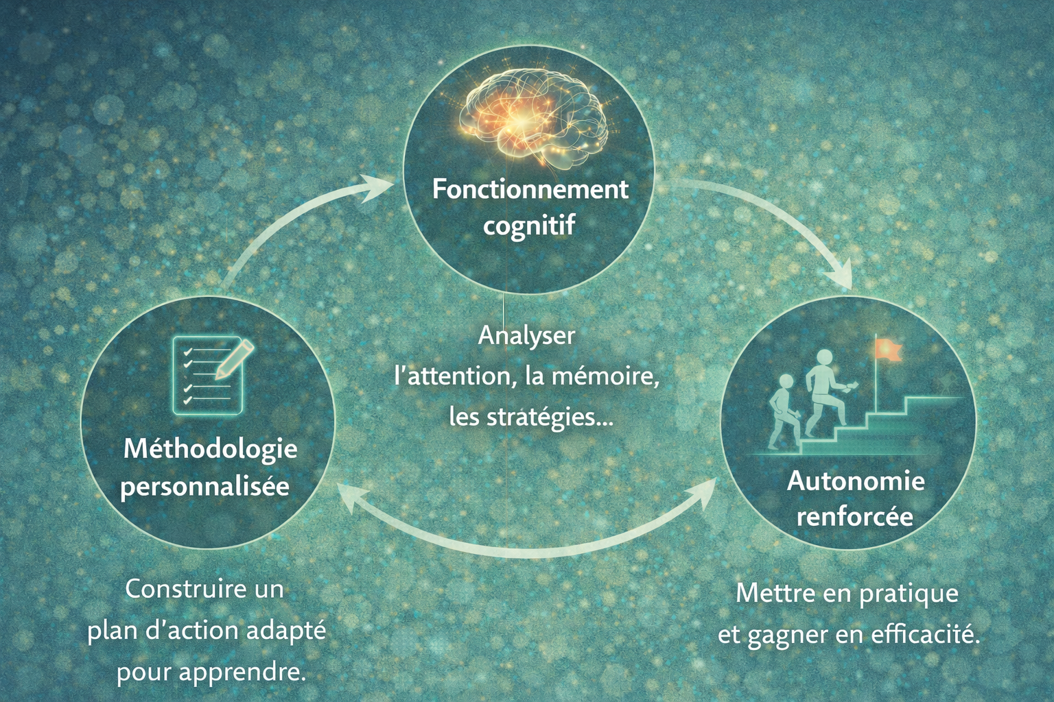 De la compréhension du fonctionnement cognitif à une autonomie renforcée dans les apprentissages.